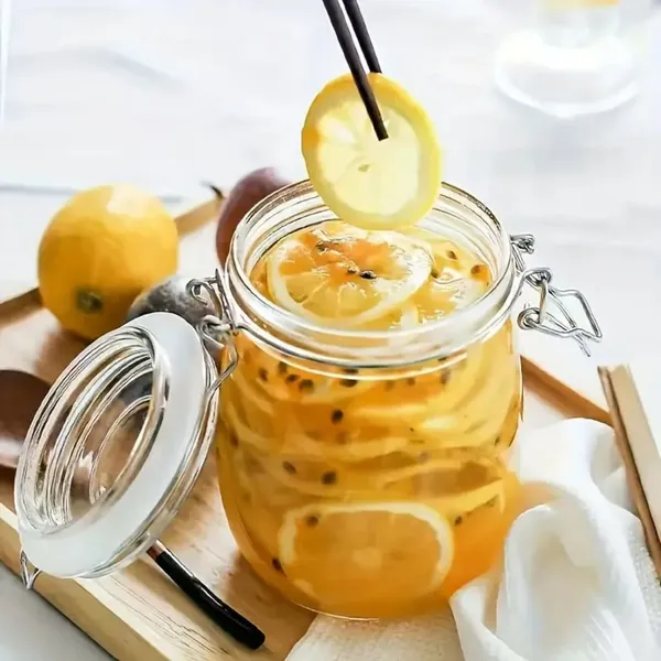 1000_ml_Airtight_Glass_Storage_Jar_with_Locking_Lid,_Transparent_Glass_Jar_for_Home_Organization_(Pack_of_2)(Round)
