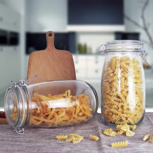 1500_ML_Airtight_Glass_Storage_Jar_with_Clip_Lock_Lid,_Food_Storage_Container_for_Dry_Fruits,_Spices,_Pulses,_Flour,_Candy_&_Dried_Fruits,_Kitchen_Pantry_Organizer_Jar_(Pack_of_1)(Round)