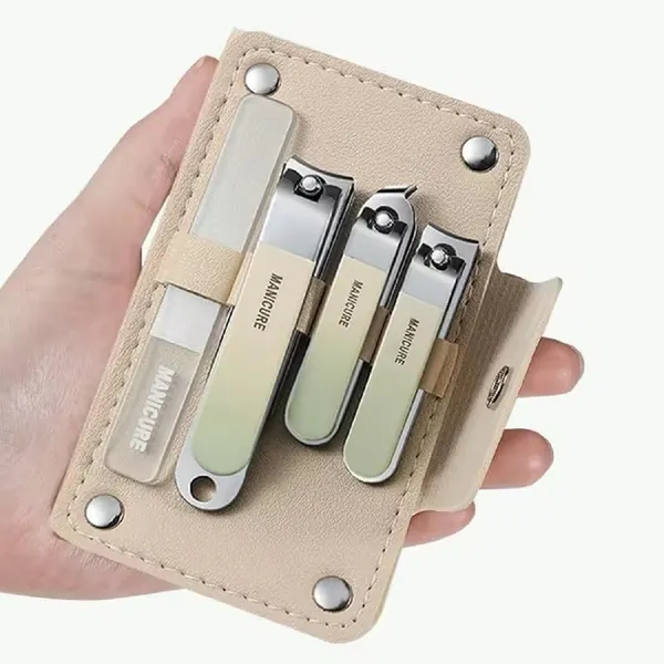 10_in_1_Manicure_Pedicure_Kit_Set_with_Nail_Clippers,_Cuticle_Tools_&_Travel_Case