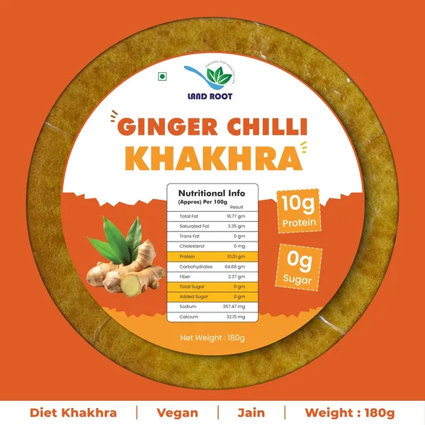 Ginger_Chilli_Diet_Khakhra_180gm_-_Pack_of_2