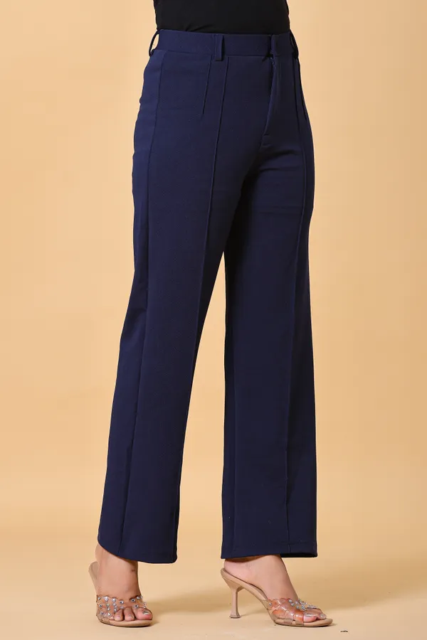 Navy_Lycra_Cotton_Tailored_Fit_Trousers_For_Women