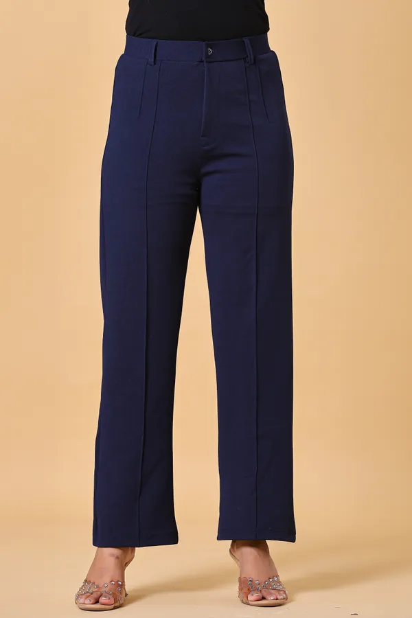 Navy_Lycra_Cotton_Tailored_Fit_Trousers_For_Women