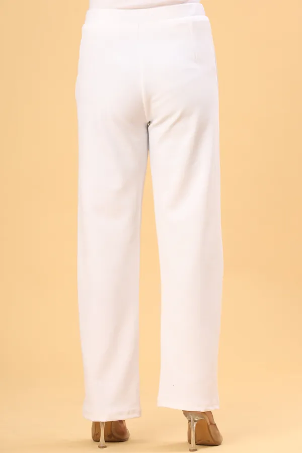 White_Lycra_Straight_Fit_Trousers_For_Women