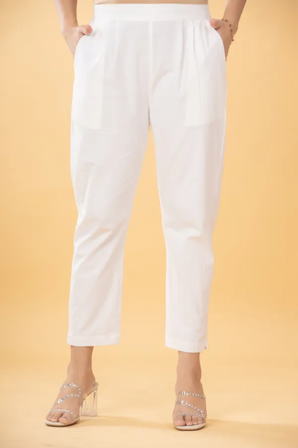 White_Cotton_Straight_Fit_Ankle_Length_Trousers_For_Women