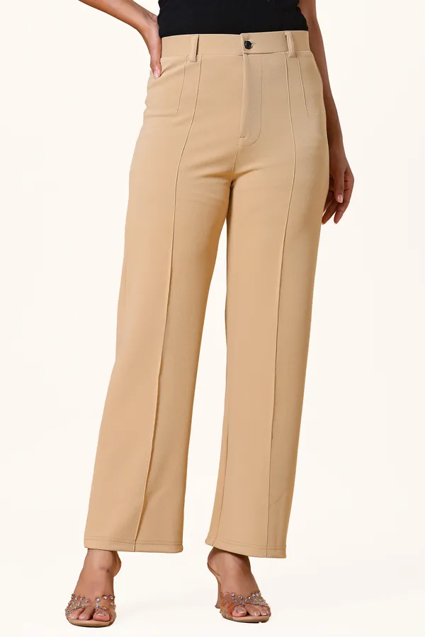 Beige_Lycra_Cotton_Straight_Fit_Trousers_For_Women