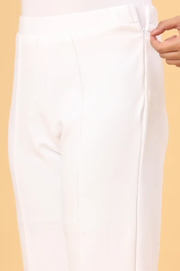 White_Lycra_Straight_Fit_Trousers_For_Women