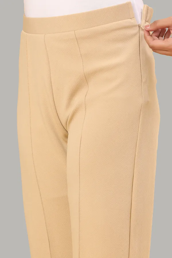 Beige_Lycra_Straight_Fit_Trousers_For_Women