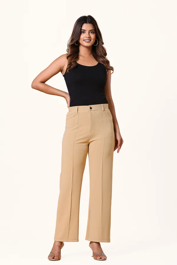 Beige_Lycra_Cotton_Straight_Fit_Trousers_For_Women