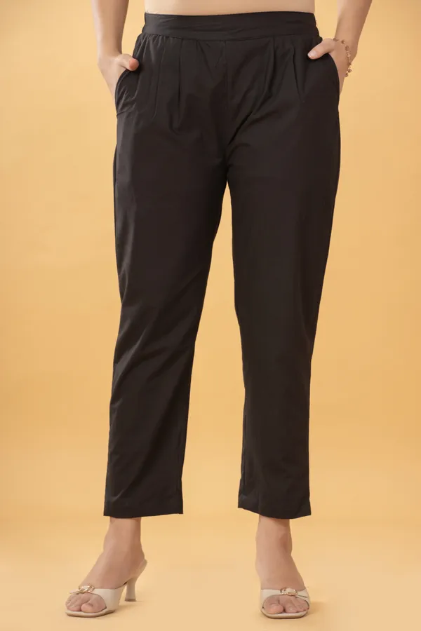 Black_Cotton_Relaxed_Fit_Ankle_Length_Trousers_For_Women