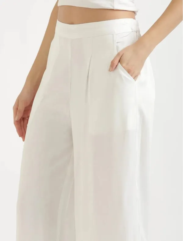 White_Cotton_Wide_Leg_Trousers_For_Women