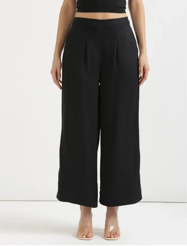 Black_Cotton_Wide_Leg_Palazzo_Pants_For_Women