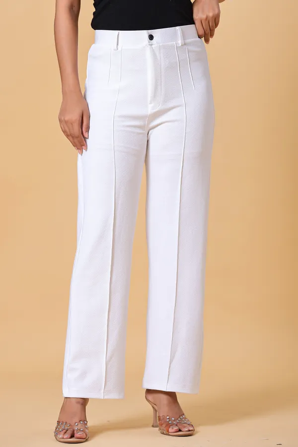 White_Lycra_Cotton_Straight_Fit_Trousers_For_Women