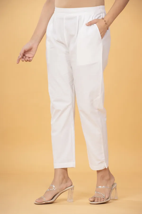 White_Cotton_Straight_Fit_Ankle_Length_Trousers_For_Women
