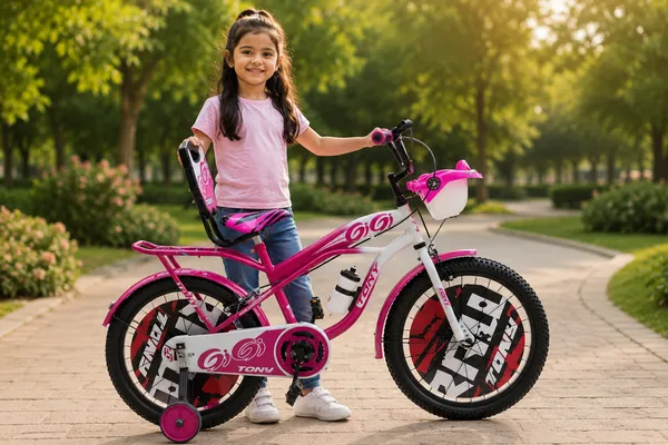 Tony_Gi_Gi_20T_Kids_Cycle_With_Side_Wheels_|_Heavy_Duty_Frame_|Seat_&_B/Rest,_Ideal_For_6_To_9_Years_Boys&Girls_Kids_Bike_(Pink)_90%_Assembled_|_Tubeless_Tyres_|