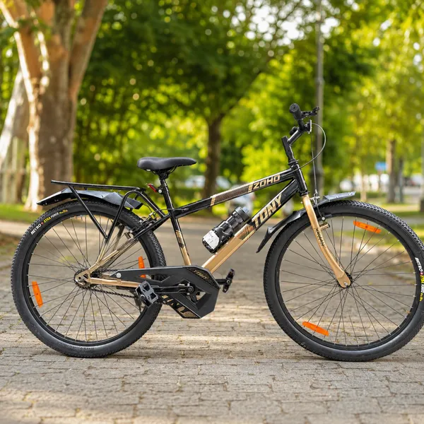 Tony_Zoho_26T_Ibc_Premium_City_Bike_Cycle_With_Inbuilt_Carrier,_Single_Speed_Cycle_For_Men_&_Women_Ideal_For_Ages_10+,_Rigid,_18_Inches