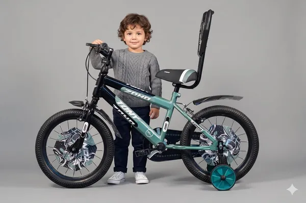 Kids_Bicycle_With_Training_Wheels_And_Back_Rest