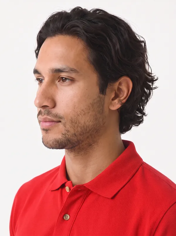 Red_Regular_Fit_Polo_T-Shirt_For_Men