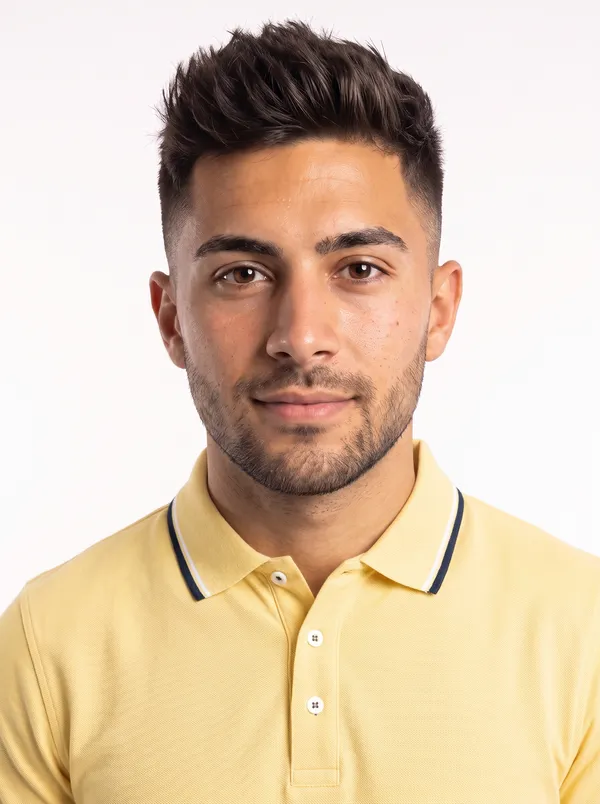 Yellow_Regular_Fit_Polo_T-Shirt_For_Men