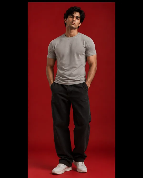Grey_Regular_Fit_T-Shirt_For_Men