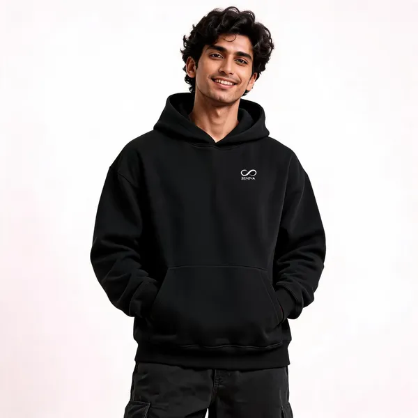 Black_Regular_Fit_Pullover_Hoodie_For_Men