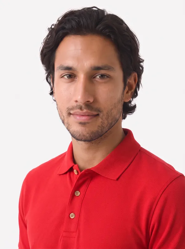 Red_Regular_Fit_Polo_T-Shirt_For_Men