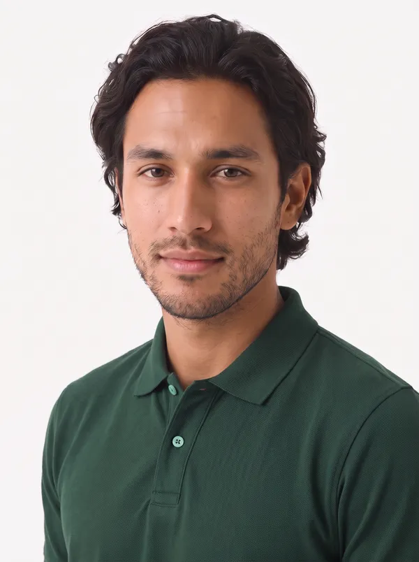 Green_Regular_Fit_Polo_T_Shirt_For_Men