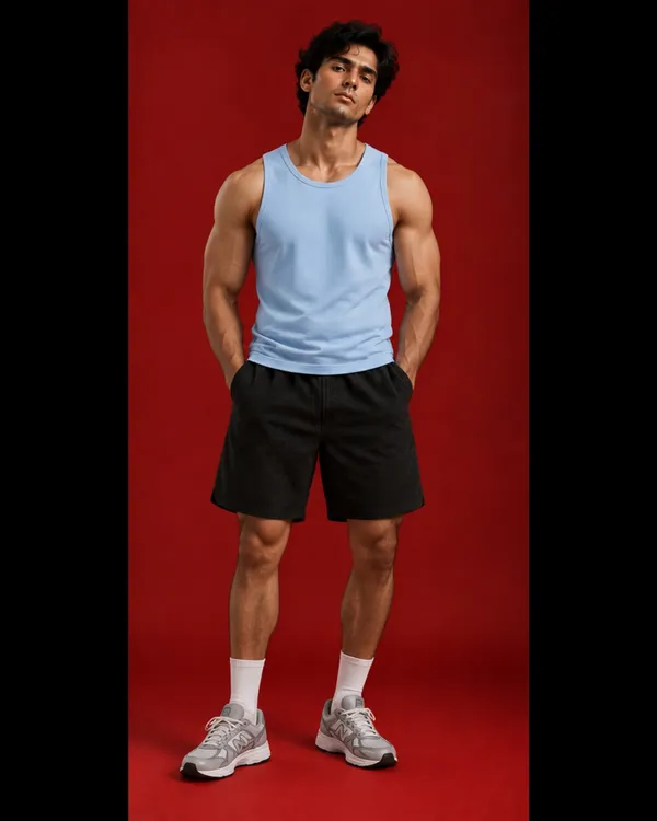 Light_Blue_Sleeveless_Tank_Top_For_Men