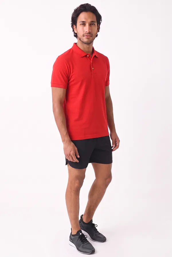 Red_Regular_Fit_Polo_T-Shirt_For_Men