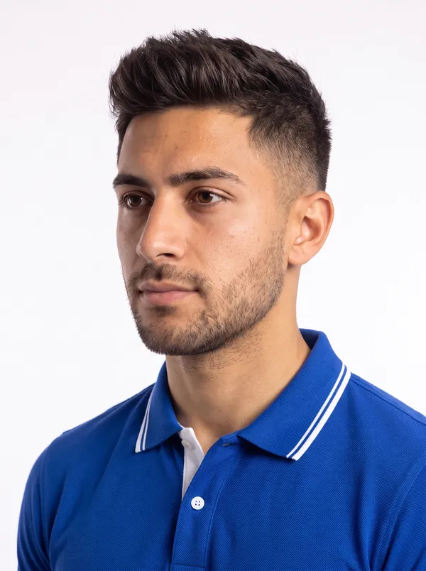 Blue_Regular_Fit_Polo_T-Shirt_For_Men