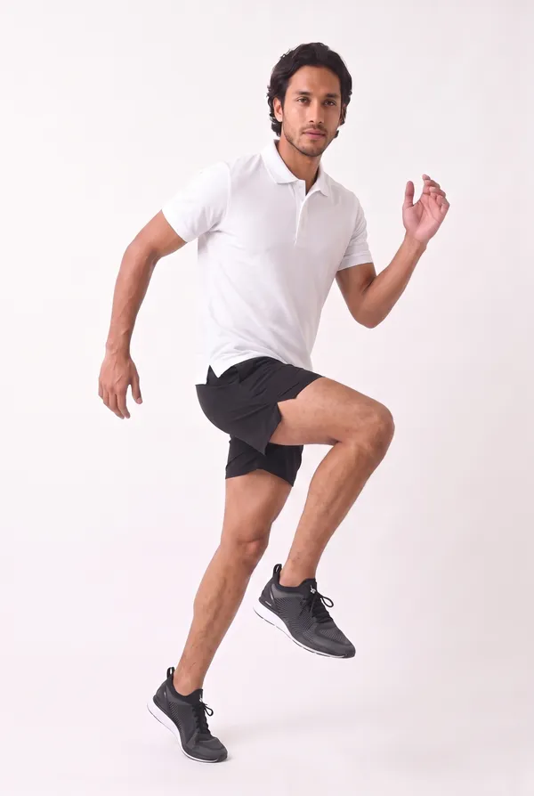 White_Regular_Fit_Polo_T-Shirt_For_Men
