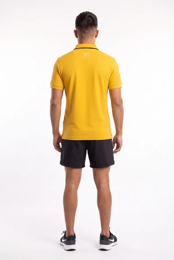 Yellow_Regular_Fit_Polo_T_Shirt_For_Men