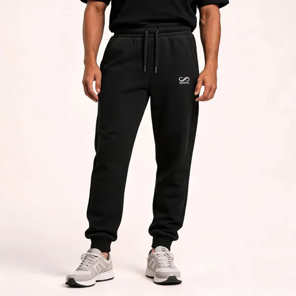 Black_Casual_Fit_Joggers_For_Men