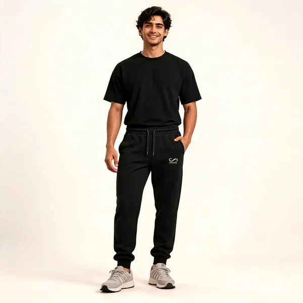 Black_Casual_Fit_Joggers_For_Men