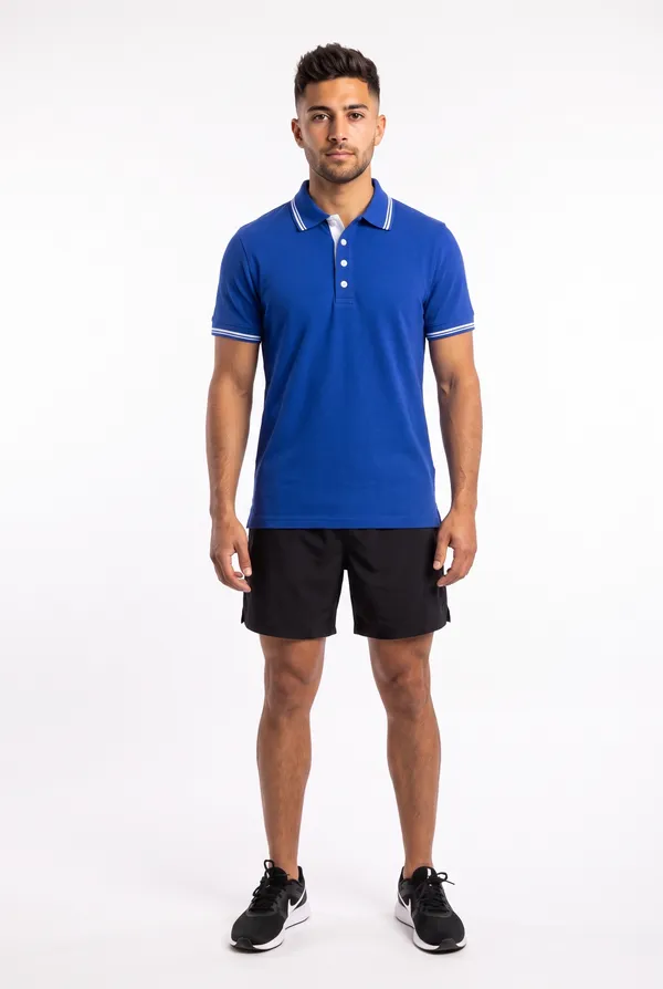 Blue_Regular_Fit_Polo_T-Shirt_For_Men