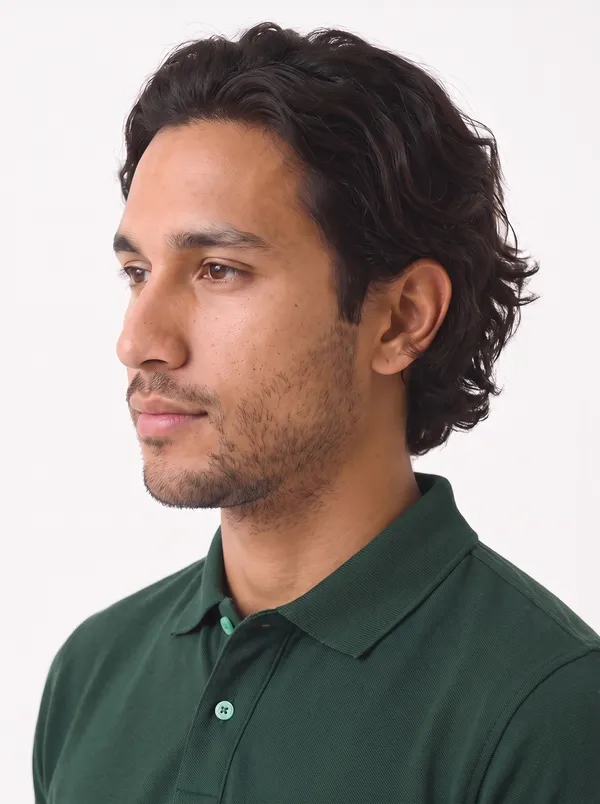 Green_Regular_Fit_Polo_T_Shirt_For_Men