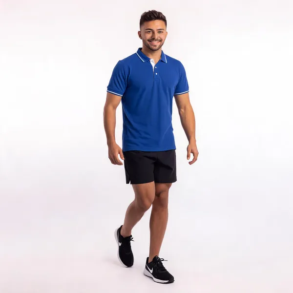 Blue_Regular_Fit_Polo_T-Shirt_For_Men