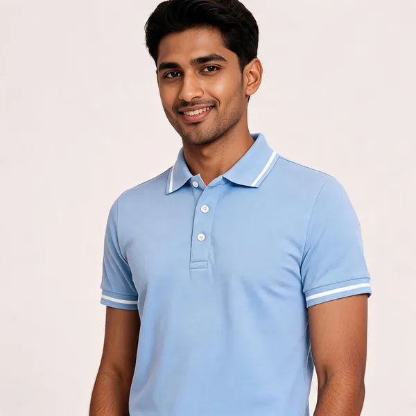 Light_Blue_Dri_Fit_Regular_Fit_Polo_T-Shirt_For_Men