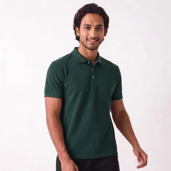 Green_Regular_Fit_Polo_T_Shirt_For_Men