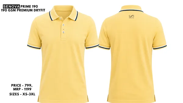 Yellow_Regular_Fit_Polo_T-Shirt_For_Men