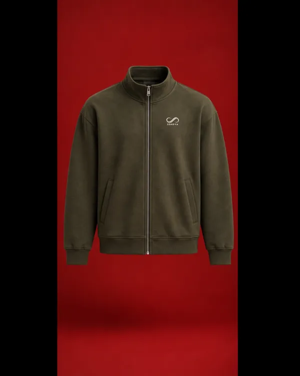 Olive_Green_Casual_Fit_Jacket_For_Men
