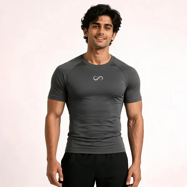 Grey_Performance_Slim_Fit_Sports_T-Shirt_For_Men