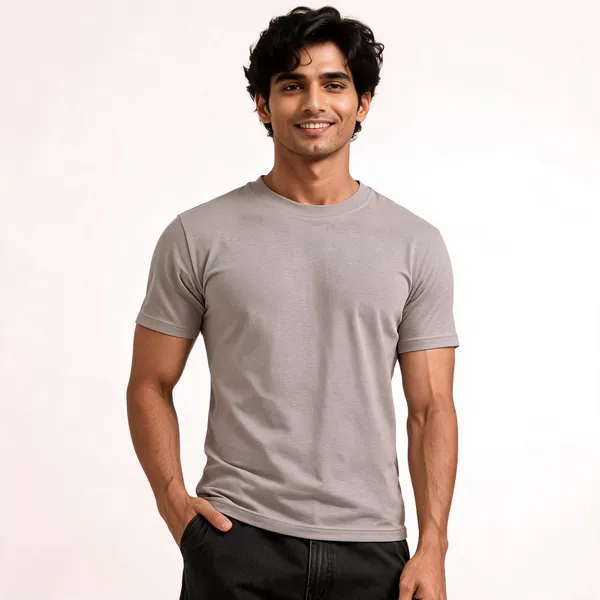 Grey_Regular_Fit_T-Shirt_For_Men