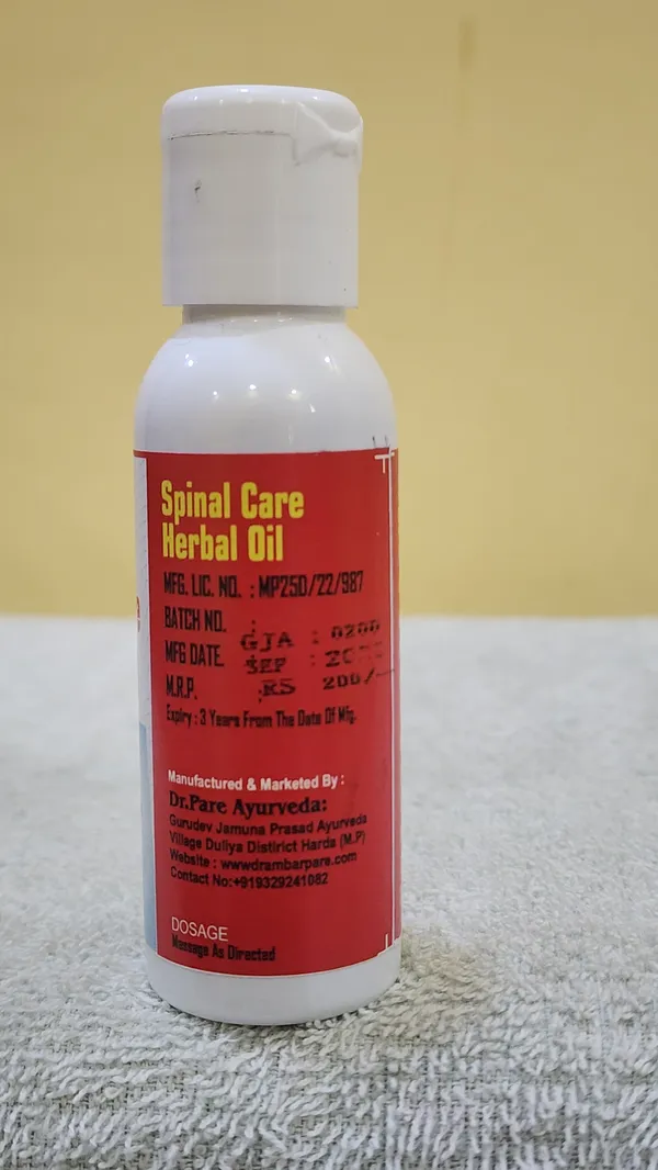 Dr.__Pare_Ayurveda__Spinal_Care_Herbal_Oil