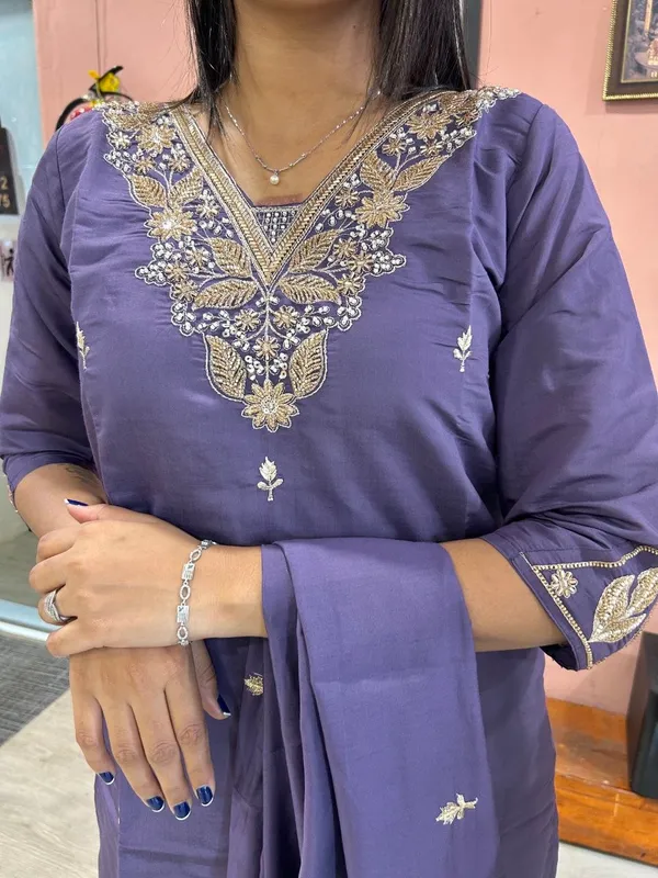 Purple_Roman_Silk_Straight_Embroidered_Anarkali_Suit_Set_For_Women