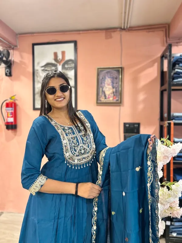 Blue_Roman_Silk_Embroidered_Anarkali_Kurta_Palazzo_Set_For_Women