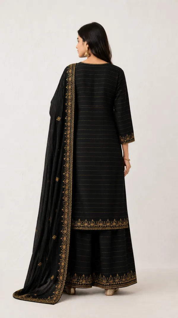Elegant_Black_Embroidered_Kurta_Palazzo_Set_for_Women
