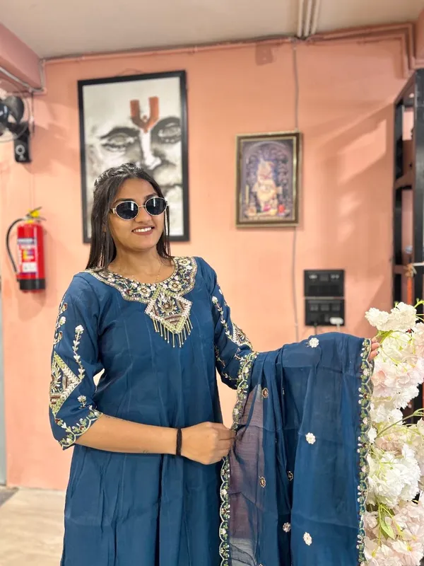 Blue_Chanderi_Silk_Anarkali_Embroidered_Suit_Set_For_Women