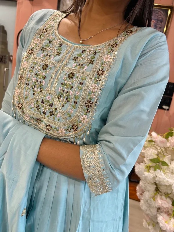 Light_Blue_Roman_Silk_Anarkali_Embroidered_Kurta_Set_For_Women