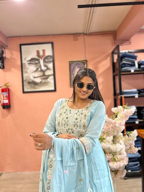 Light_Blue_Roman_Silk_Anarkali_Embroidered_Kurta_Set_For_Women