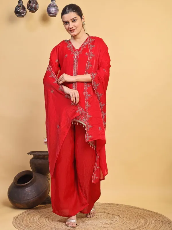 Women’s_Premium_Embroidered_Red__Suit_Set